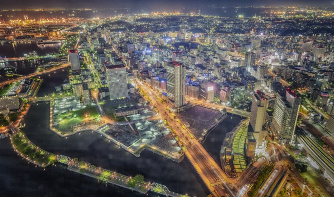 横浜の夜景