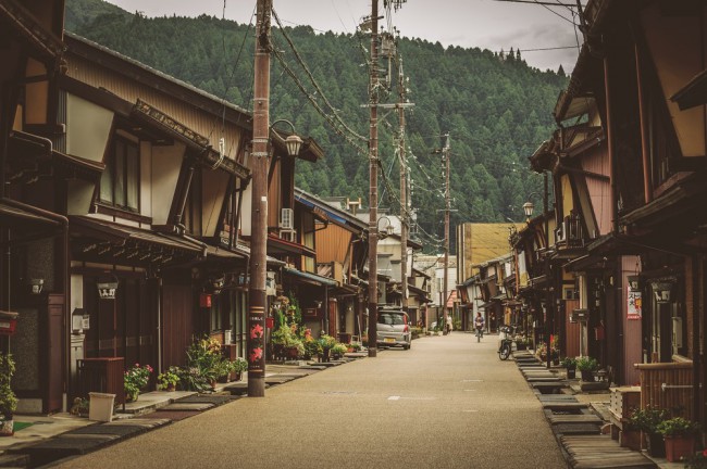 郡上八幡の古い町並み