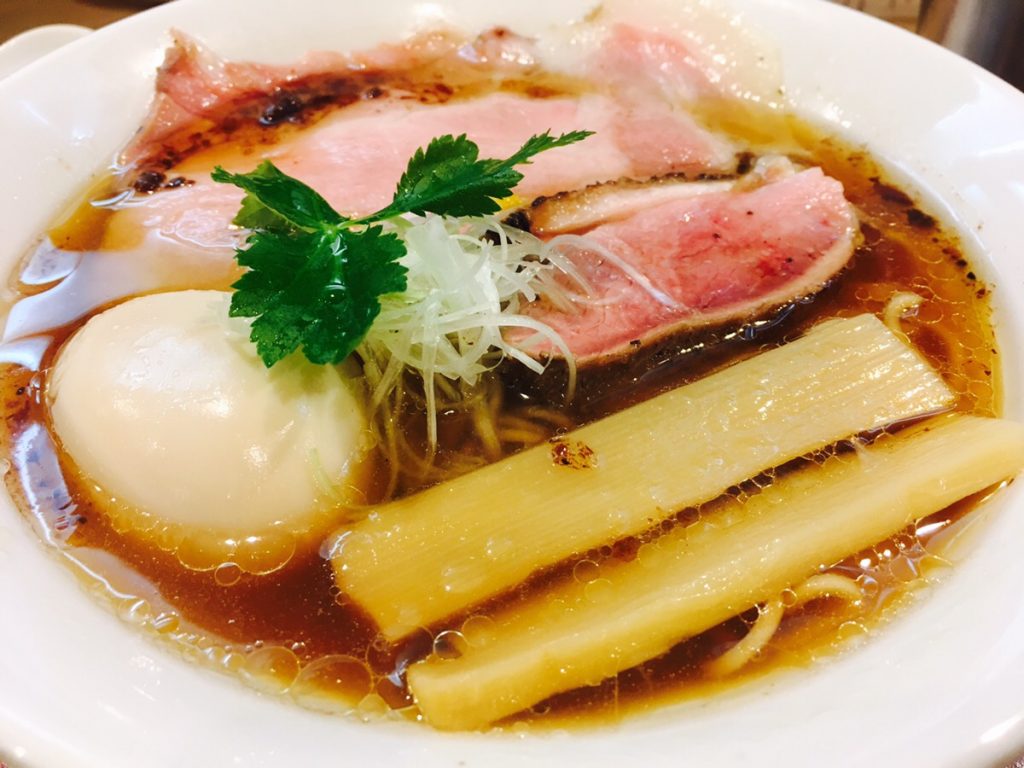 大阪福島の行列ができるラーメン店「燃えよ麺助」の紀州鴨そばが絶品だった!